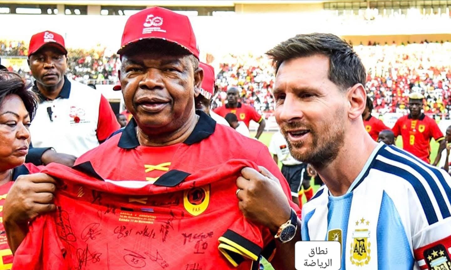 يوم تاريخى لميسي ومنتخب أنجولا